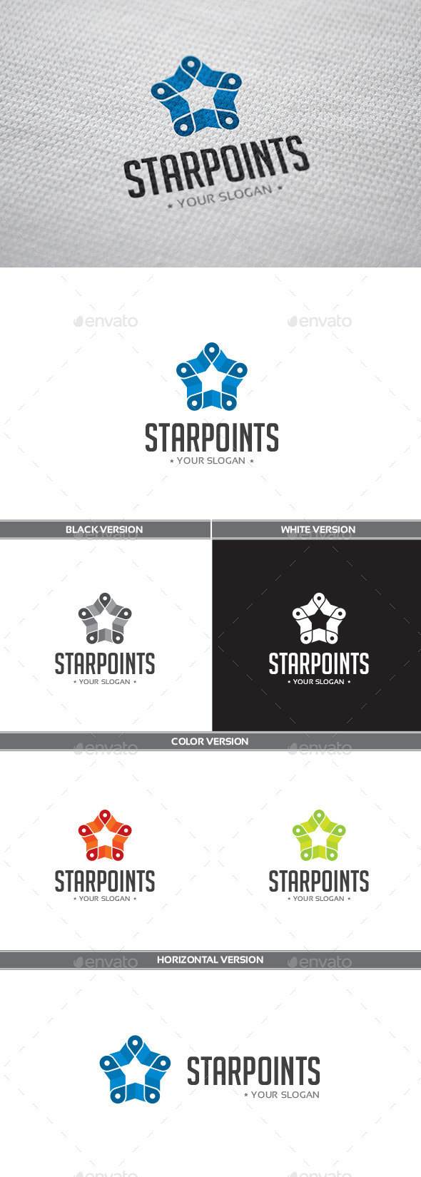 Starpoints Logo - Objects Logo Templates