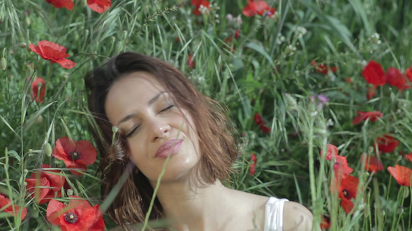 Beautiful Girl Countryside Spring 7 alt