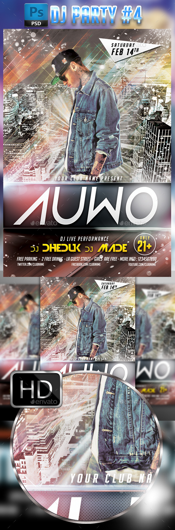Guest Dj Party #4 - Clubs & Parties Events