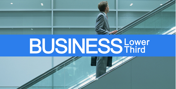 Business Lower Third - VideoHive 125614