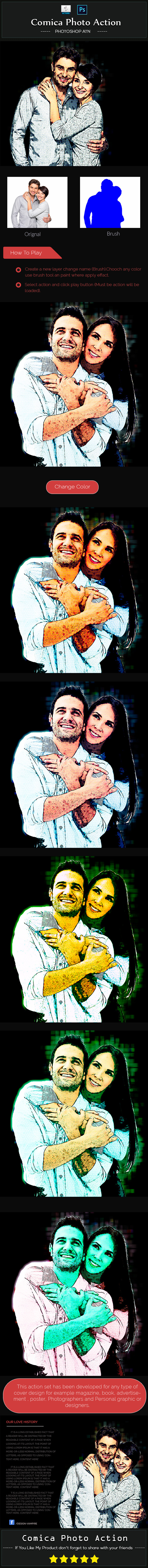 Comica Photo Action - Photo Effects Actions