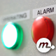 Green Operating and Red Alarm Buttons - VideoHive Item for Sale