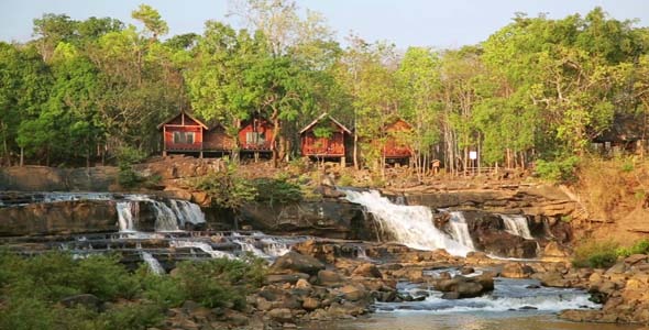 Tad Lo Village Waterfall, Pakse, Laos  1