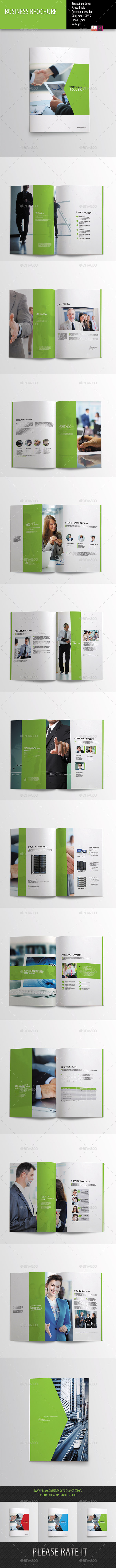 Business Brochure-Indesign Template - Corporate Brochures