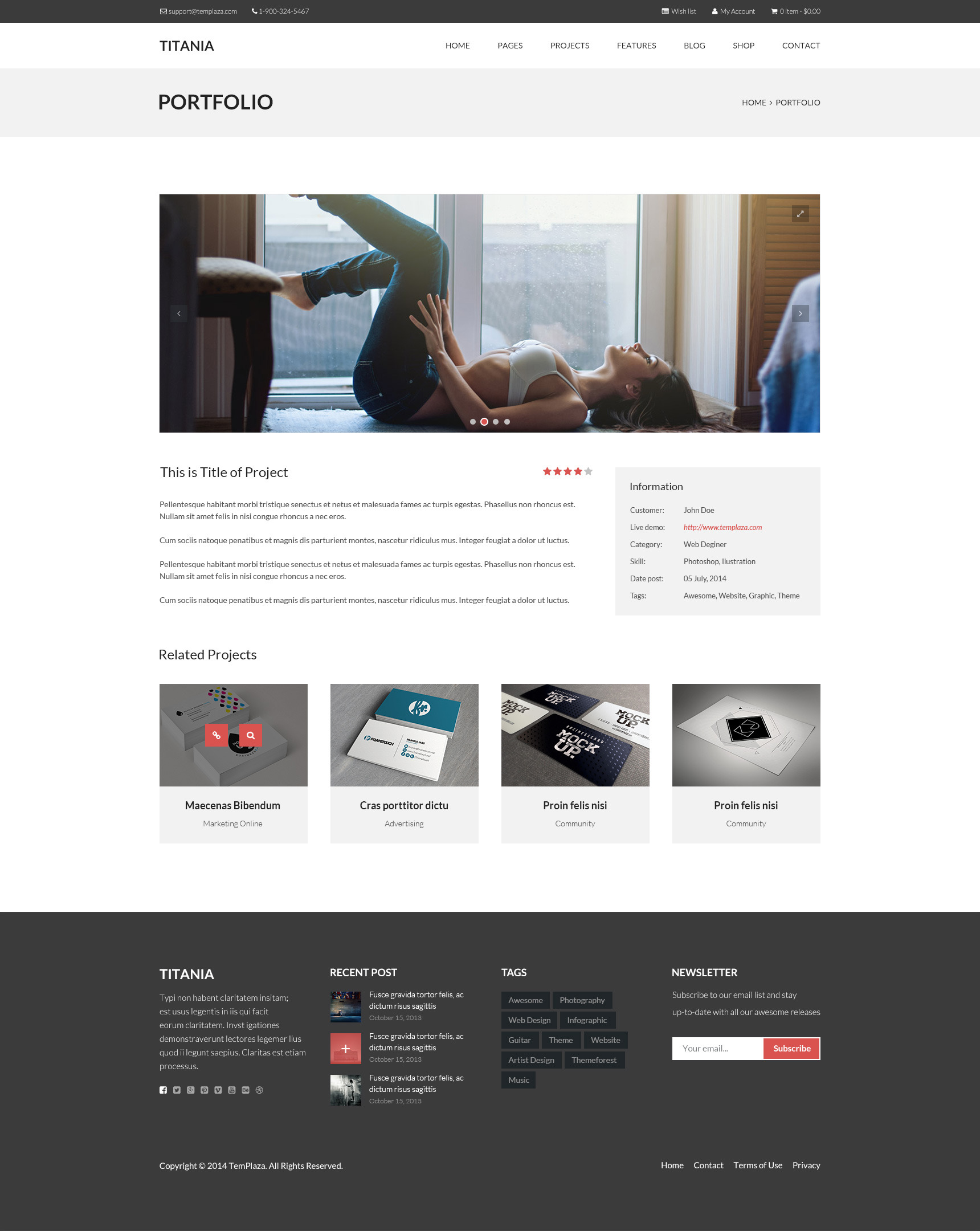 titania multipurpose wordpress theme