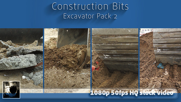 Construction Bits 6 -- Excavator Pack 2