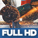Construction Bits 16 -- Steel Cutting With Grinder Construction Bits 16 -- Steel Cutting With Grinder - VideoHive Item for Sale