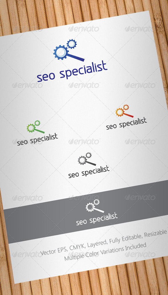 Seo Specialist Logo Template - Abstract Logo Templates