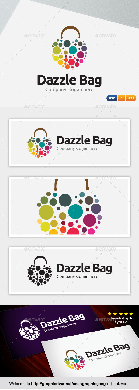 Dazzle Bag - Abstract Logo Templates