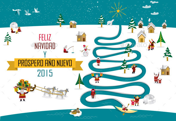 Eskimos Christmas Spanish - Christmas Seasons/Holidays