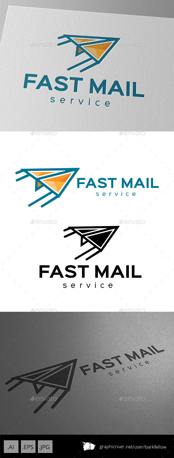 Fast Mail Services Logo - Symbols Logo Templates