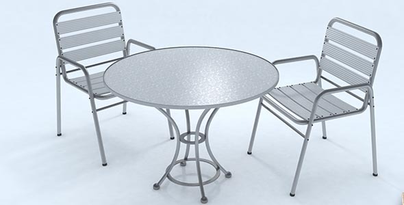 Bar table set - 3Docean 9923970