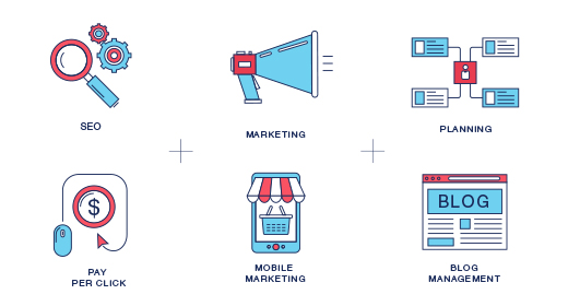 Icons [ flat - line - creative ]