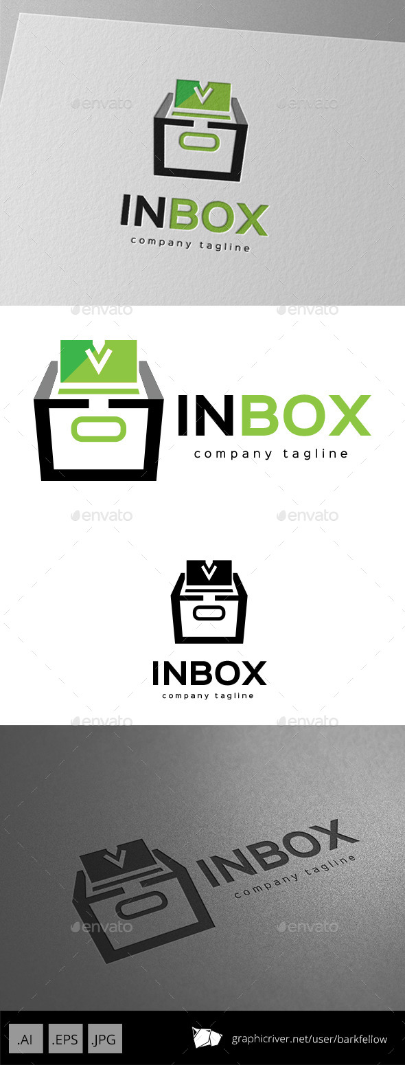 In Box Logo Design - Objects Logo Templates