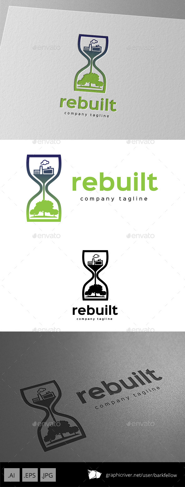 Go Green City Logo Design - Nature Logo Templates