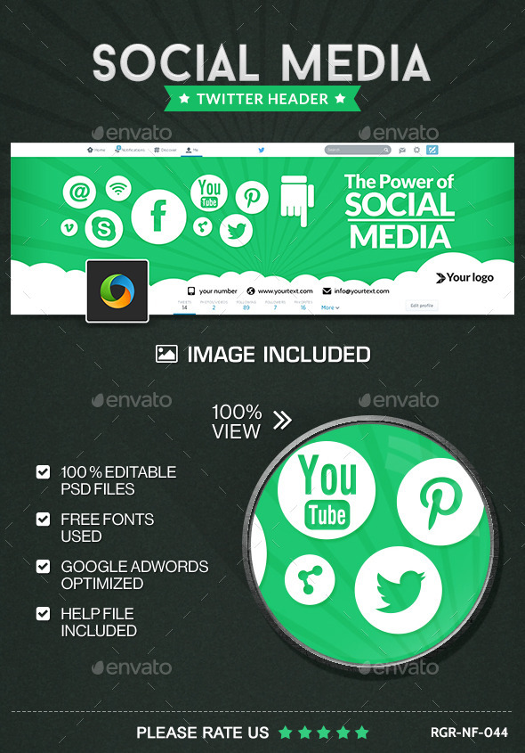 Social Meda Marketing Twitter Header - Twitter Social Media