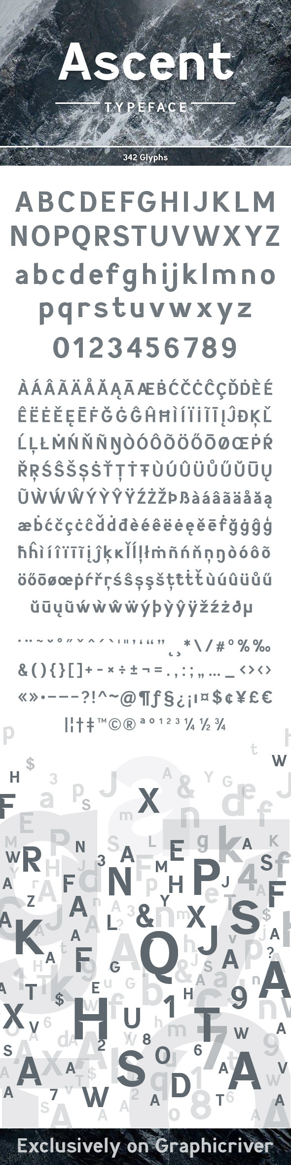 Ascent Typeface - Sans-Serif Fonts