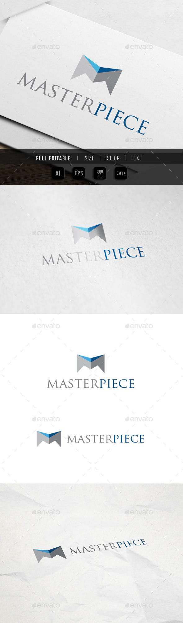 Master – Letter M Logo - Letters Logo Templates