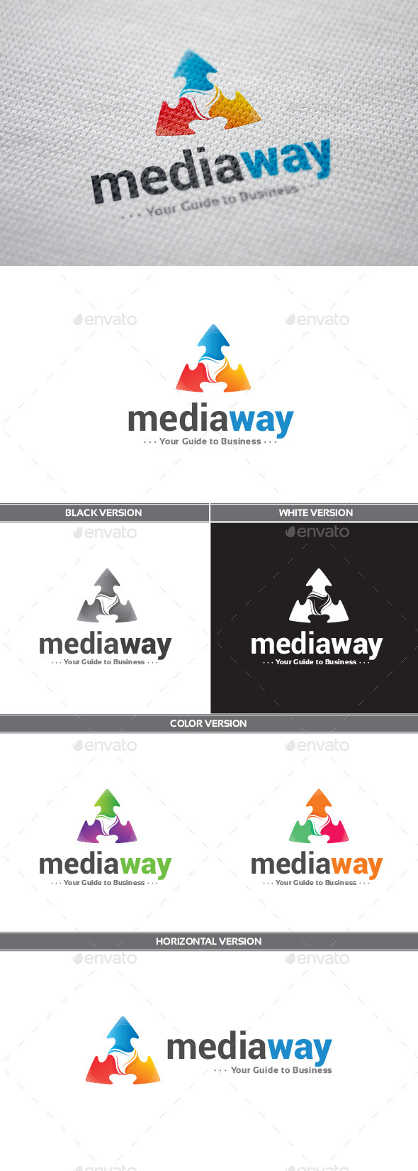 MediaWay Logo - Symbols Logo Templates