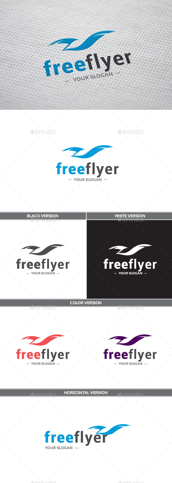 FreeFlyer Logo - Animals Logo Templates