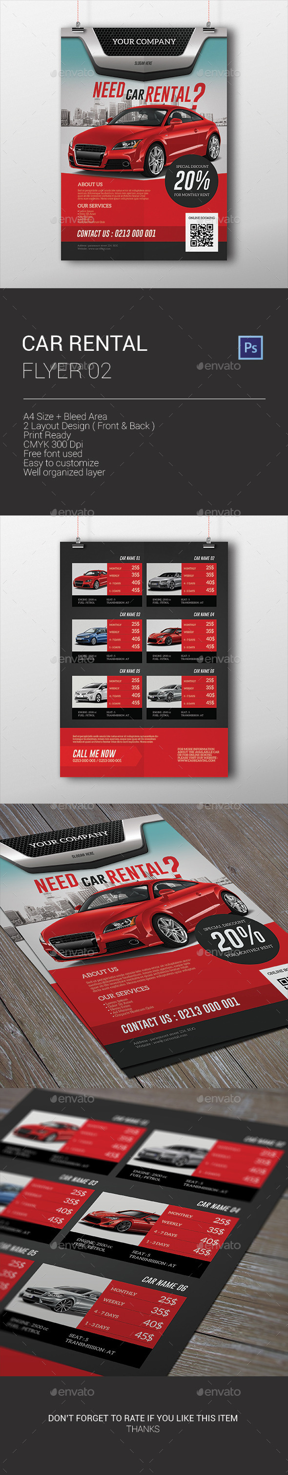 Car Rental Flyer - Corporate Flyers