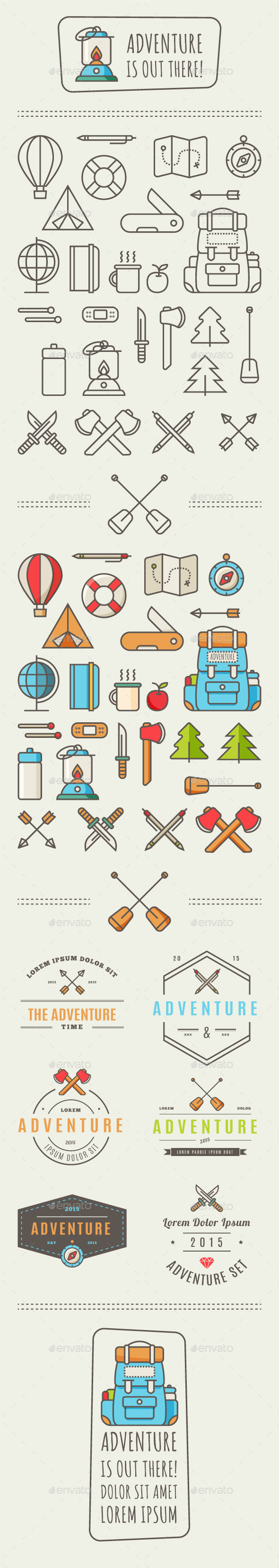 Adventure Icons - Retro Technology
