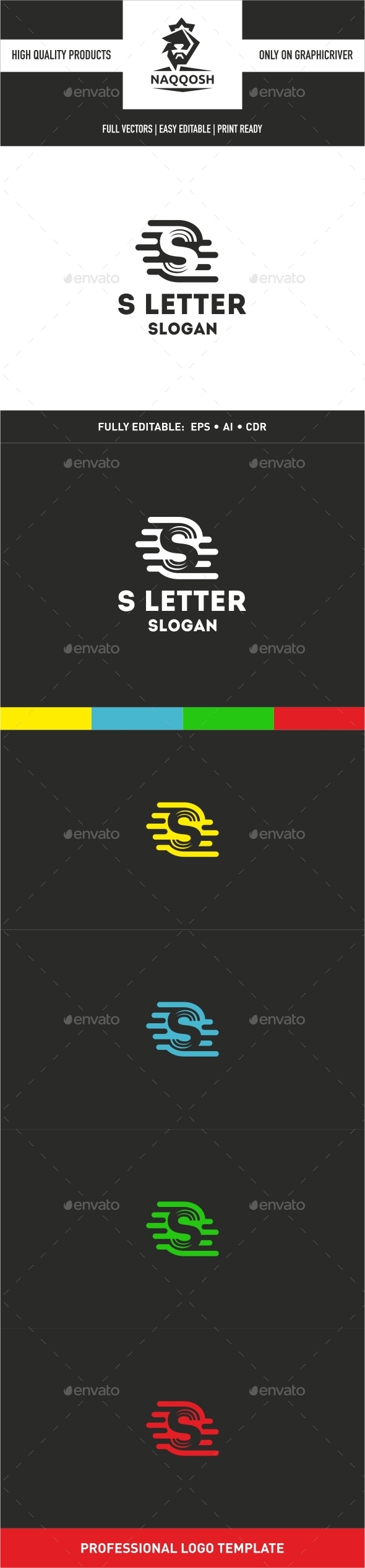 S Letter - Letters Logo Templates