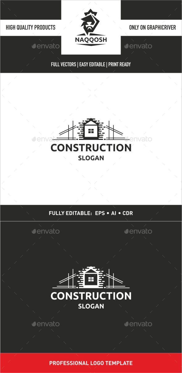 Construction Logo - Buildings Logo Templates