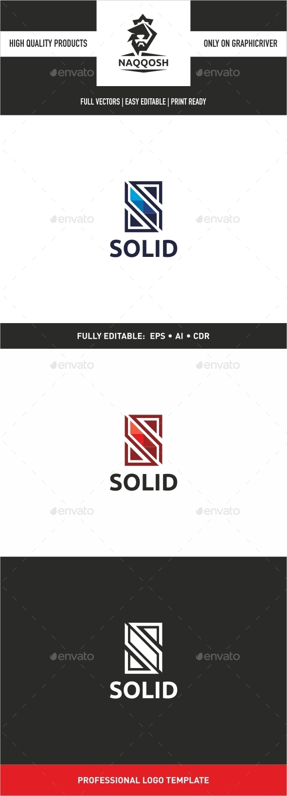 Solid - Letters Logo Templates