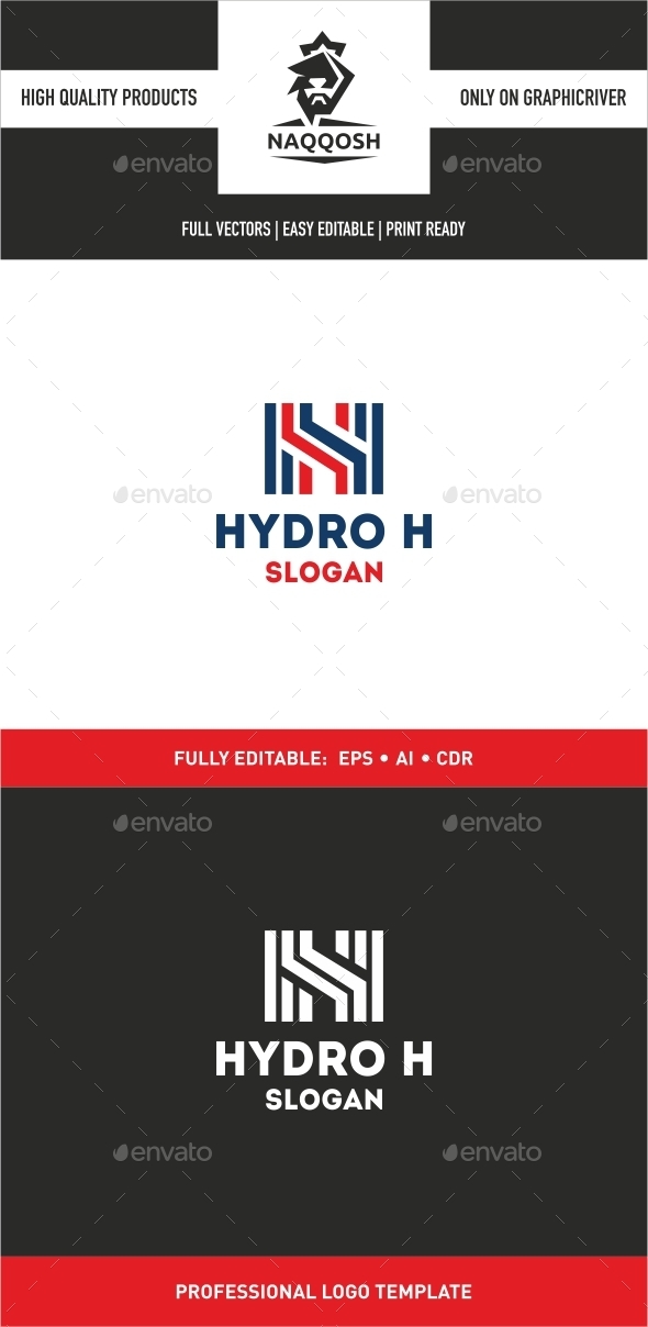 Hydro H - Letters Logo Templates