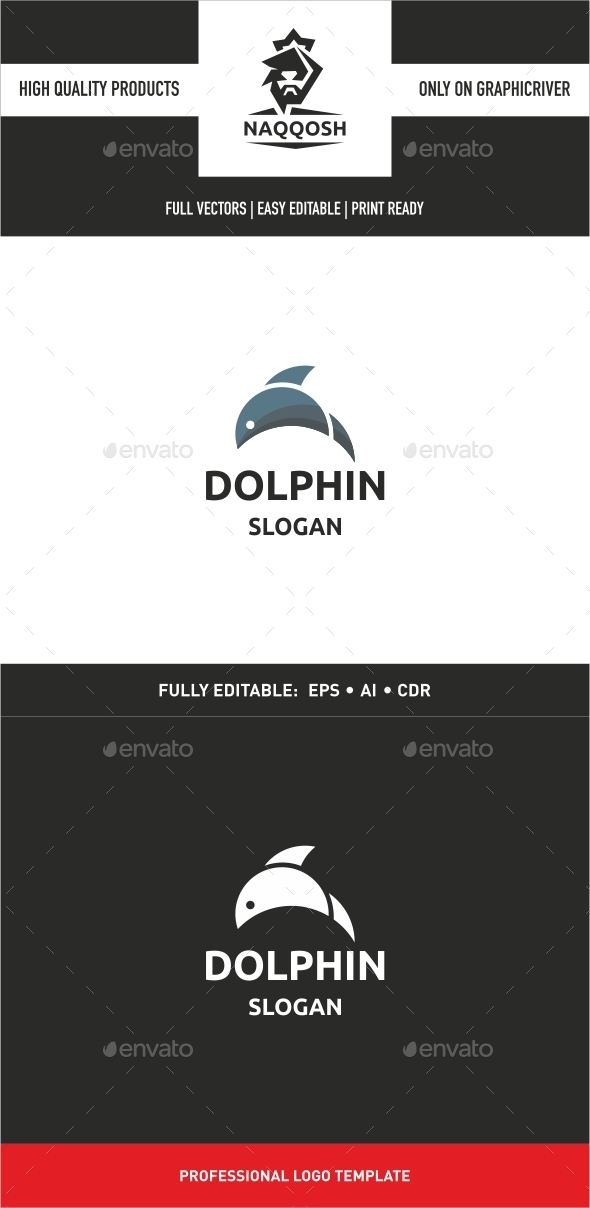 Dolphin Logo - Animals Logo Templates