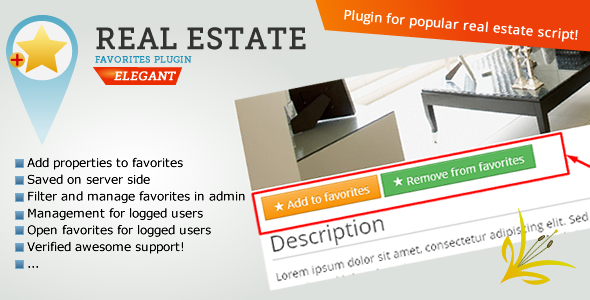 Real Estate FavoritesBookmarks - CodeCanyon 9939567