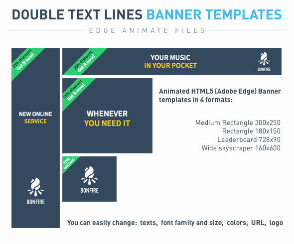 Double text lines - CodeCanyon 9940367