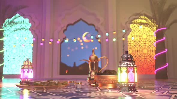 Ramadan and Eid  background