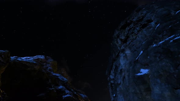 Time-Lapse View of Stars alt