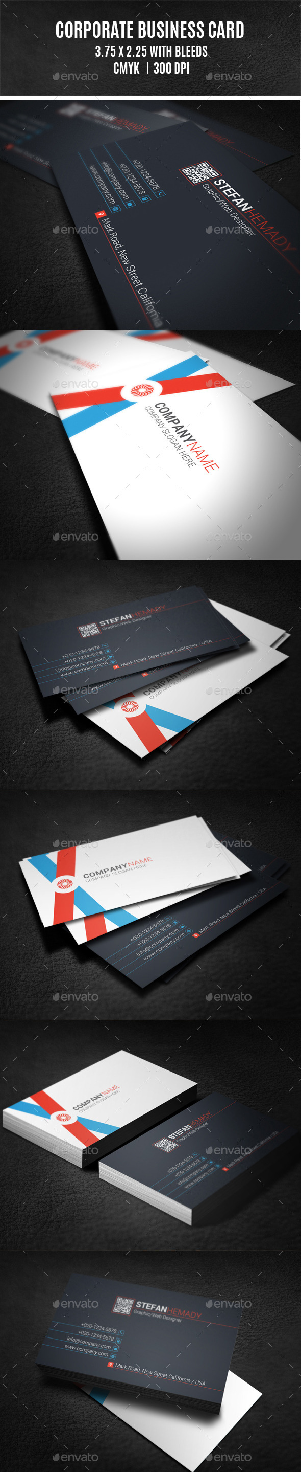 Corporate Business Card - Corporate Business Cards