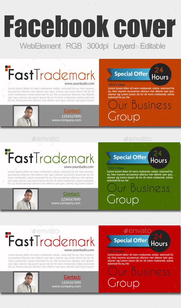 Multi Use Business Facebook Cover - Facebook Timeline Covers Social Media