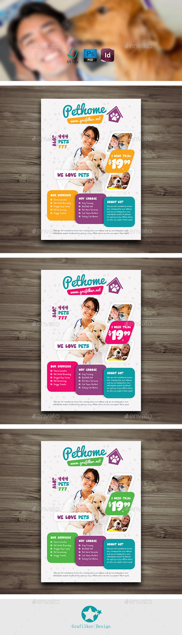 Pet Shop Flyer Templates - Corporate Flyers