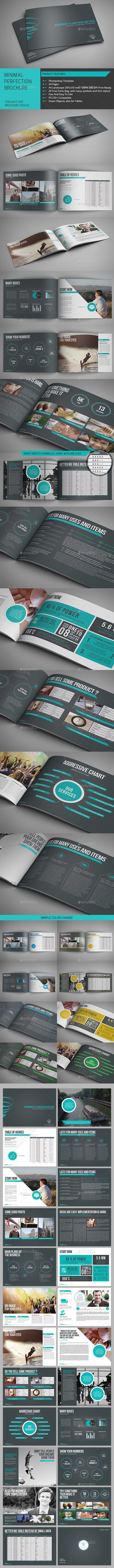 Minimal Perfection Brochure - Brochures Print Templates