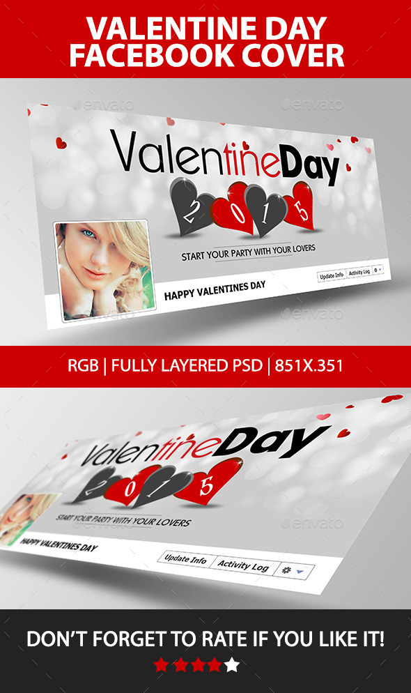 Valentine Day 2015 -Timeline Cover - Facebook Timeline Covers Social Media