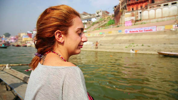Boat Trip At Varanasi, India 2