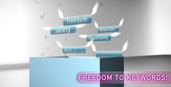 Freedom to Keywords - VideoHive 126201
