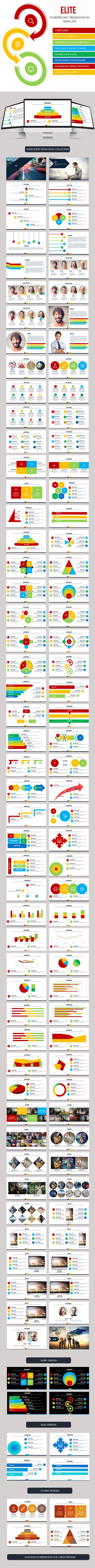 Elite - Multipurpose Presentation Template - Business PowerPoint Templates