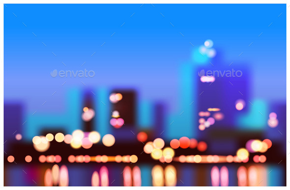 City in the Morning - Buildings Objects