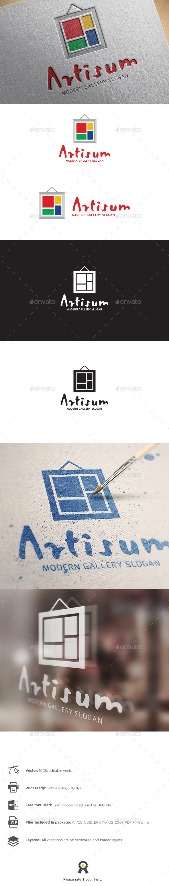 Gallery Logo - Symbols Logo Templates