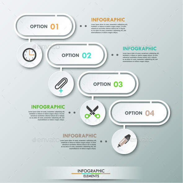 Modern Infographic Options Banner - Infographics