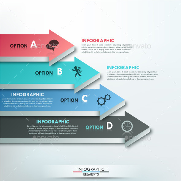 Modern Infographic Options Template - Infographics
