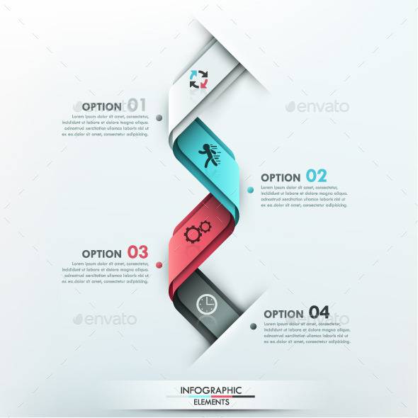 Modern Infographic Options Template - Infographics