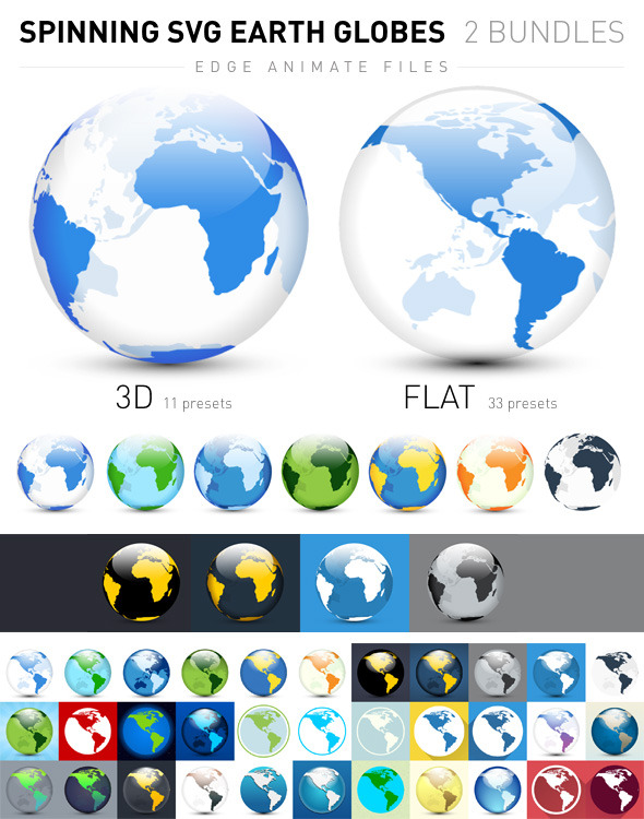 3D Earth Rotation Animation Free Download