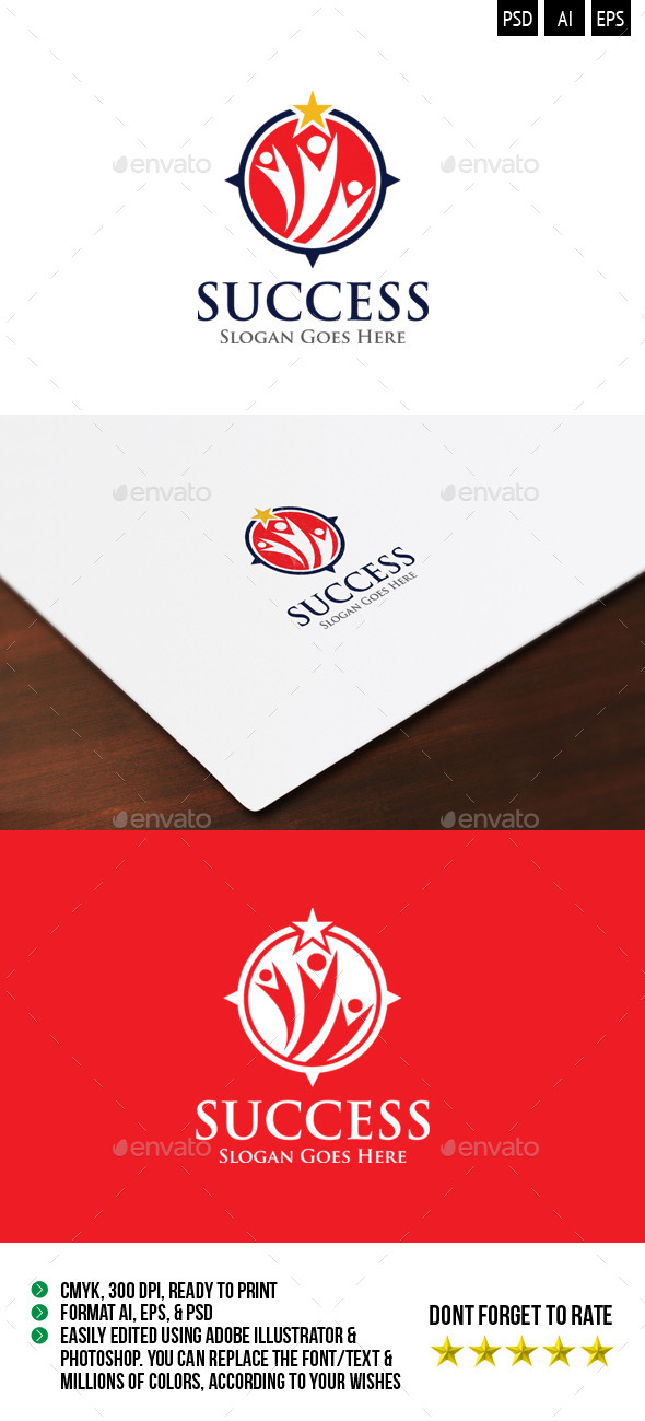 Success Logo - Humans Logo Templates